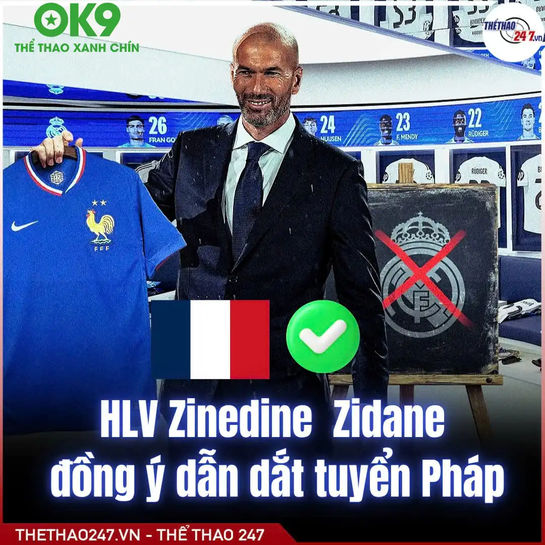 Zidane chuẩn bị tiếp quản chiếc ghế nóng tại đội tuyển Pháp Zidane chuẩn bị tiếp quản chiếc ghế nóng tại đội tuyển Pháp